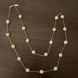 Kate spade gold ball necklace